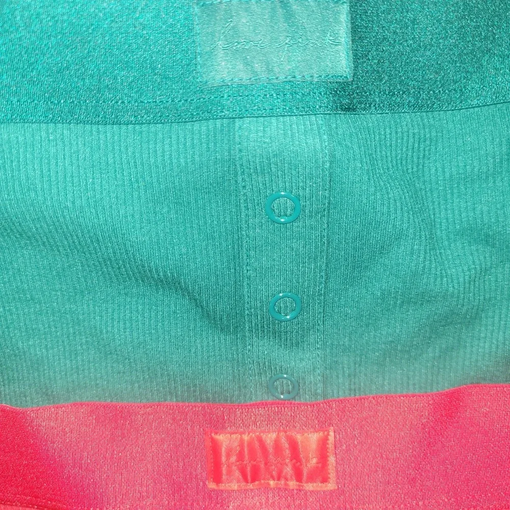 Victoria Secret Pink Boxer Shorts Lounge Sleepwear Set green red Size Small